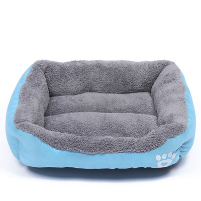 Candy Color Four Seasons Genuine Warm Pet Dog Kennel Mat Teddy Dog Mat, Size: XL, 80×60×16cm, Size: XL