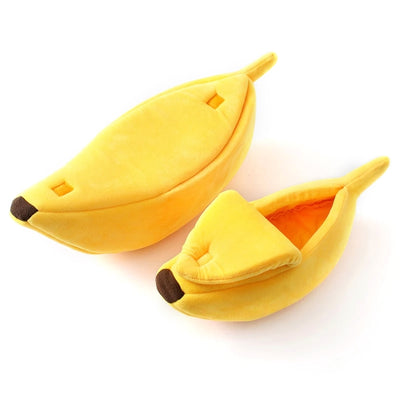 Creative Kennel Banana Shape Cat Litter Winter Warm Pet Nest, XL