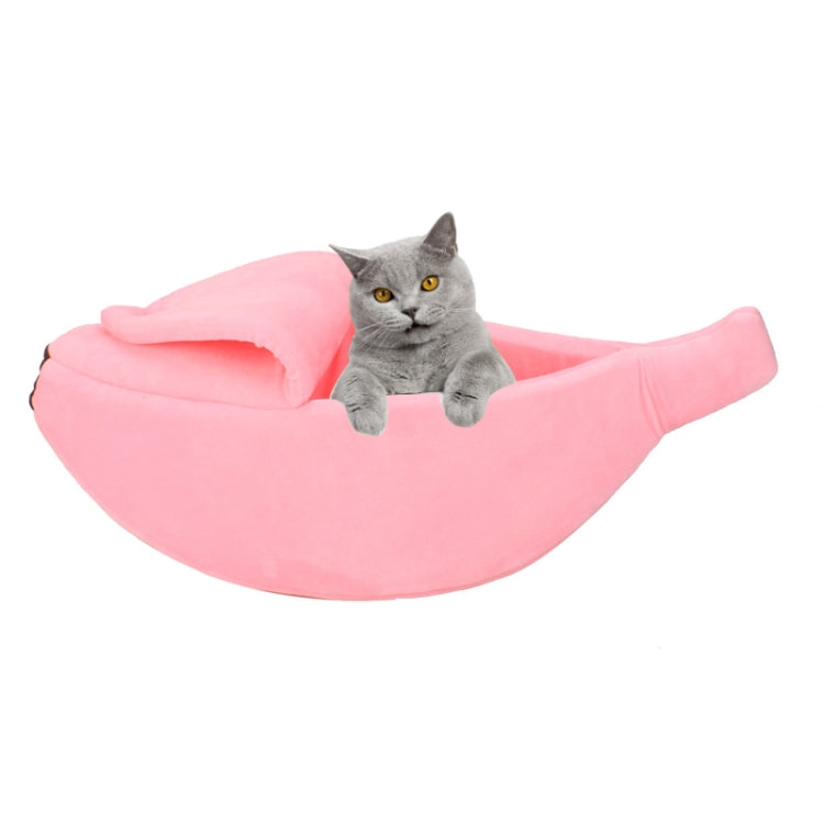 Creative Kennel Banana Shape Cat Litter Winter Warm Pet Nest, XL