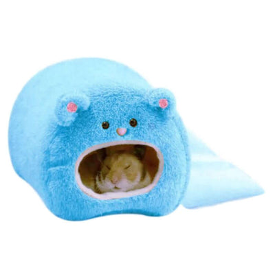 1. Cartoon shape hammock design. A place designed for your little friends, safe and warm for them to sleep or play inside. 2. Warm and cozy house for your little pets to live in. 3. Comfortable and spacious, the product has a lining, easy to change, keep