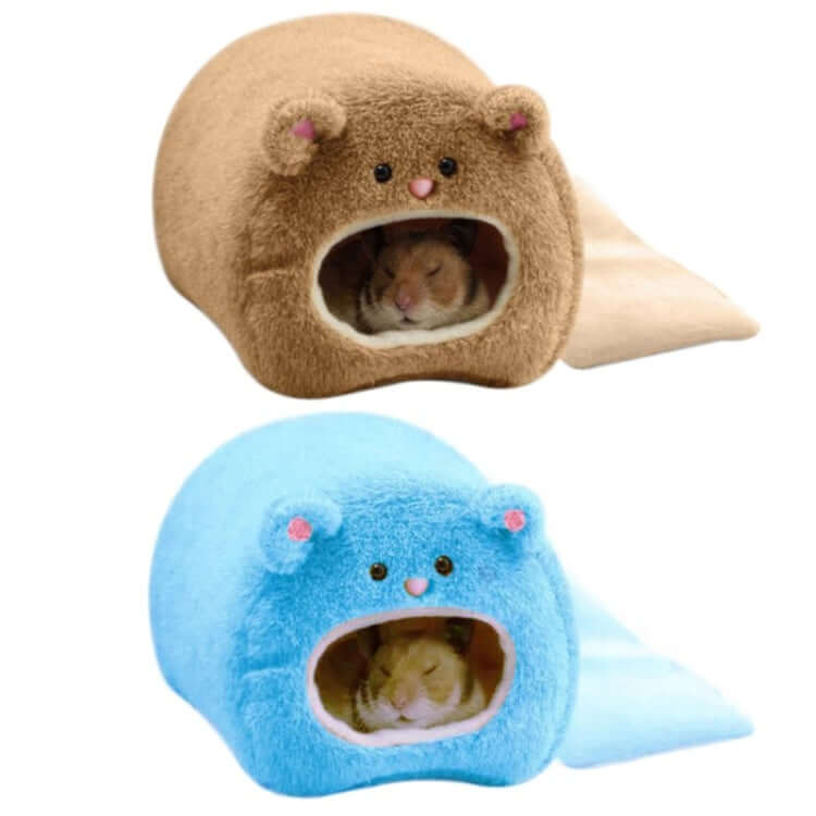 1. Cartoon shape hammock design. A place designed for your little friends, safe and warm for them to sleep or play inside. 2. Warm and cozy house for your little pets to live in. 3. Comfortable and spacious, the product has a lining, easy to change, keep
