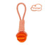 Dog Toys Balls Interactive Treat Rope RubberDurable Dog Toys Balls for chewing & play. Enhance pet tooth cleaning with our Rubber Leaking Balls. Ideal for small to medium dogs.£6.90#DogAccessories,Chew toys,dog,Dog toy,Dog toy balls on a rope Interactive