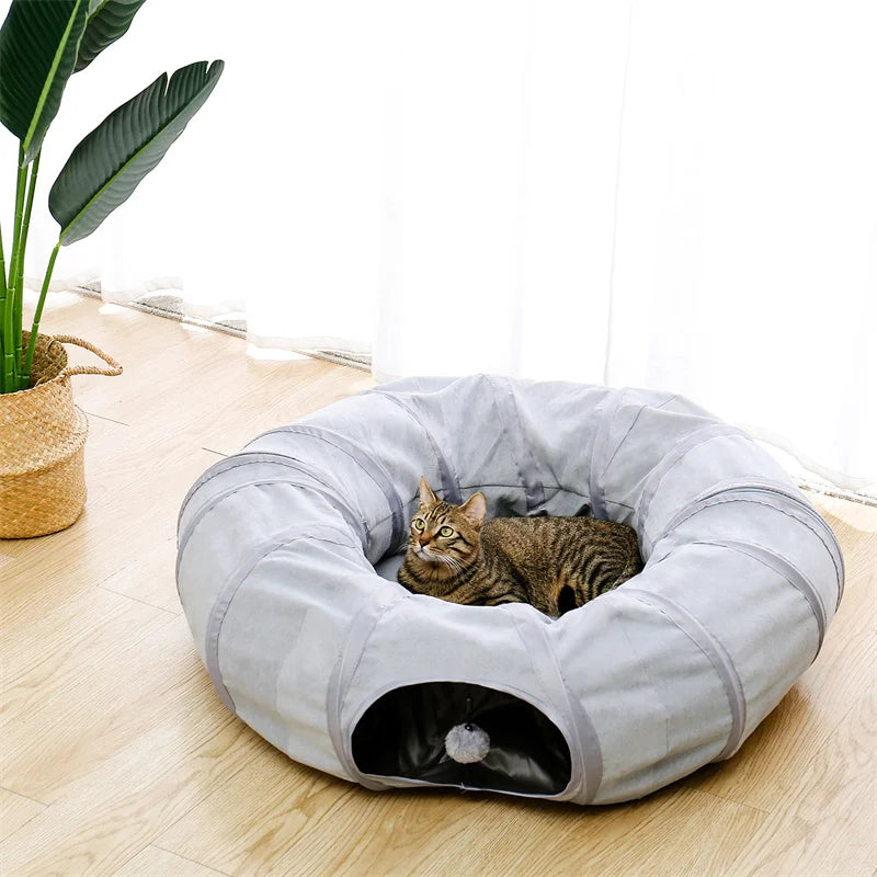 PAWZ Road Cat Tunnel Toy with Plush Ball#ActiveCats,#CatHideaway,#Cats #SmallDogs,#CatsAccessories,#CatTunnelPlay,#DurableCatToy,#InteractiveCatToy,#PAWZRoadCatTunnel,#PetAccessories,#PetComfort,#PetSupplies£36.9