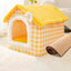 House Type Universal Removable and Washable Pet Dog Cat Bed Pet Supplies, S