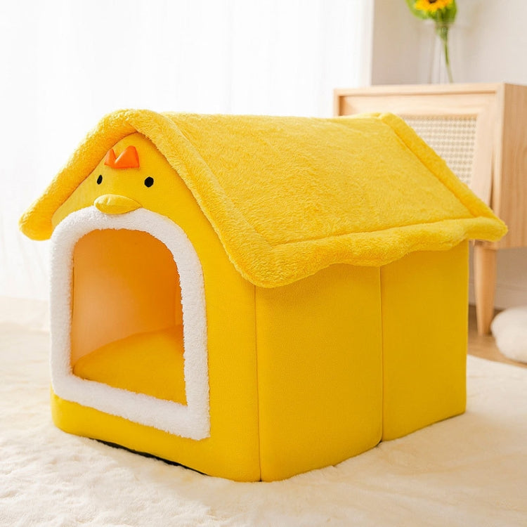 House Type Universal Removable and Washable Pet Dog Cat Bed Pet Supplies, M