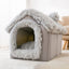 House Type Universal Removable and Washable Pet Dog Cat Bed Pet Supplies, M
