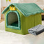 House Type Universal Removable and Washable Pet Dog Cat Bed Pet Supplies, M