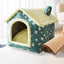 House Type Universal Removable and Washable Pet Dog Cat Bed Pet Supplies, M