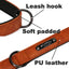 Custom Luxury Personalized Dog Collars - Engraved Leather