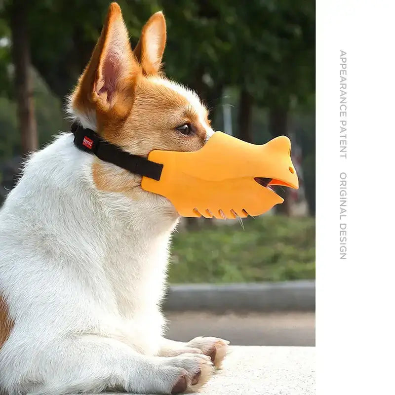 Rhino-shaped Silicone Dog Muzzle - Anti-bite, Anti-bark£7.9