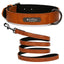 Custom Luxury Personalized Dog Collars - Engraved Leather