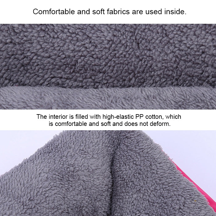 Candy Color Four Seasons Genuine Warm Pet Dog Kennel Mat Teddy Dog Mat, Size: L, 66×50×14cm, Size: L