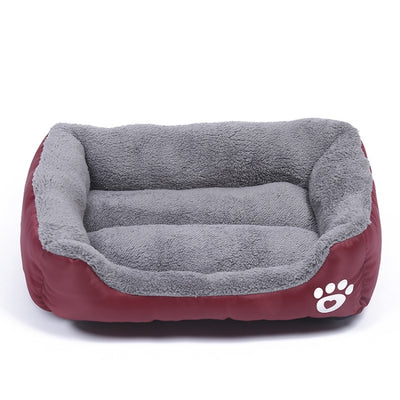 Candy Color Four Seasons Genuine Warm Pet Dog Kennel Mat Teddy Dog Mat, Size: L, 66×50×14cm, Size: L