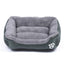 Candy Color Four Seasons Genuine Warm Pet Dog Kennel Mat Teddy Dog Mat, Size: M, 54×42×12cm, Size: M