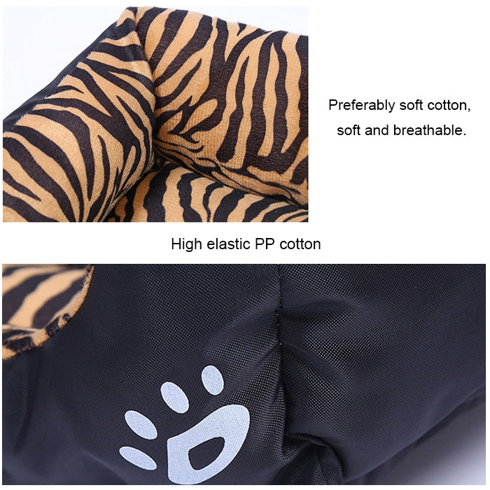 Candy Color Four Seasons Genuine Warm Pet Dog Kennel Mat Teddy Dog Mat, Size: M, 54×42×12cm, Size: M