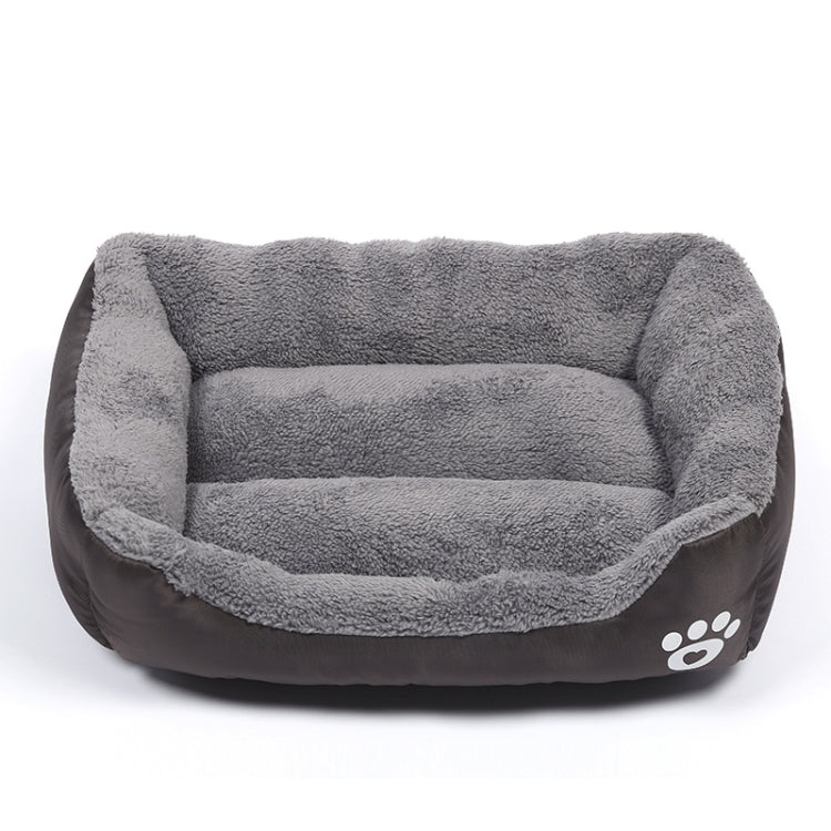 Candy Color Four Seasons Genuine Warm Pet Dog Kennel Mat Teddy Dog Mat, Size: XL, 80×60×16cm, Size: XL