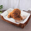 Dog Bone Pattern Big Soft Warm Kennel Pet Dog Cat Mat Blanket, with Blanket Size: M, 70×50×15cm, Size: M