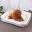 Dog Bone Pattern Big Soft Warm Kennel Pet Dog Cat Mat Blanket, Size: M, 70×50×15cm, Size: M