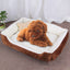 Dog Bone Pattern Big Soft Warm Kennel Pet Dog Cat Mat Blanket, Size: M, 70×50×15cm, Size: M