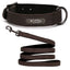 Custom Luxury Personalized Dog Collars - Engraved Leather