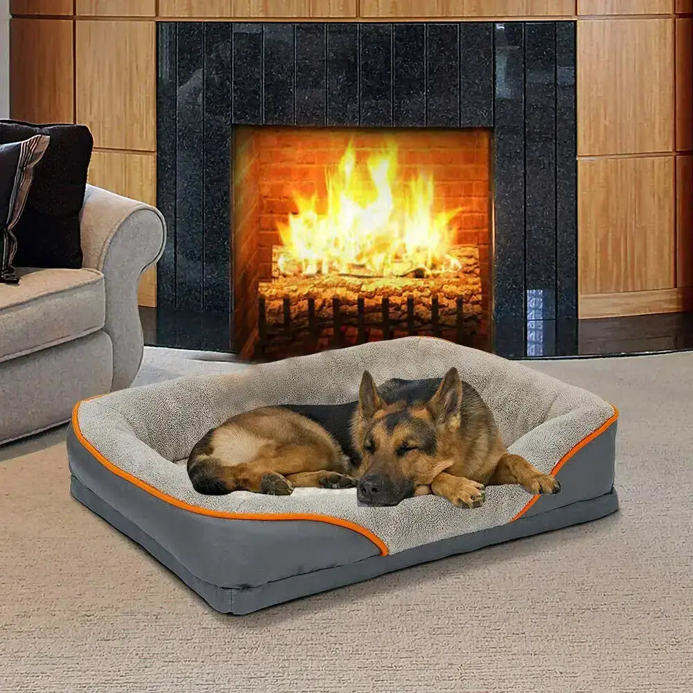 XL Orthopedic Dog Bed for Ultimate Pet ComfortOffer your large dog decadent rest with our XL Orthopedic Pet Bed. Waterproof, soft foam cushioning for orthopedic support. Shop now! Free delivery.£40.9