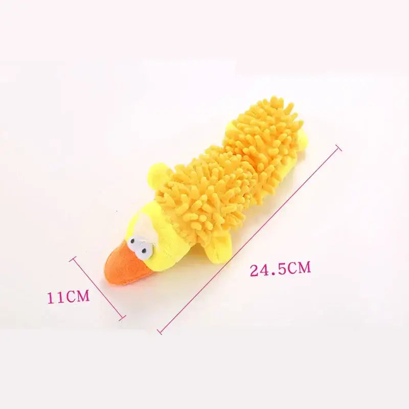 Durable Low Price Pet Dog Plush Toy Animal Shape with Squeaky for Small Dogs Chihuahua Yorkshire Bichon Puppy Chew Cleaning Toys