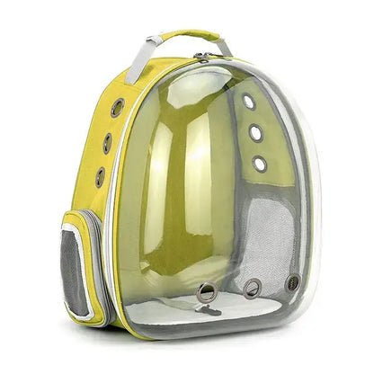 Stylish Capsule Pet Backpack for TravelTravel seamlessly with your pet. Discover comfort with our Transparent Capsule Bubble Pet Backpack – perfect for stylish adventurers.£22.9
