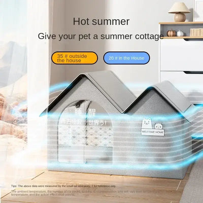 Cat & Dog Ice House - Year-Round Pet Cooling Solution