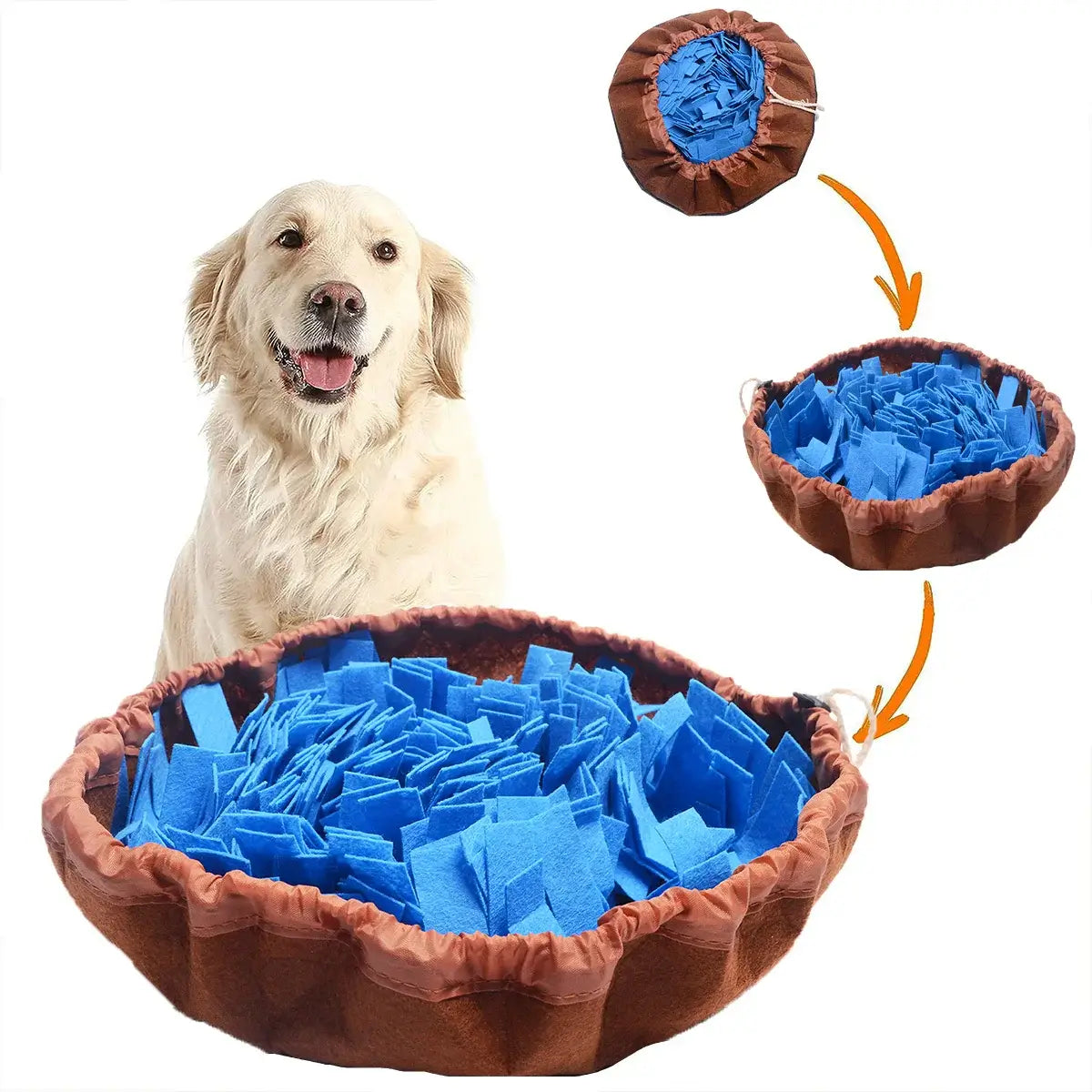 Washable Felt Sniffing Pad for Slow Feeding & Training