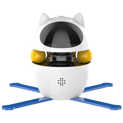 SPECIFICATIONS Brand Name: NoEnName_Null Toys Type: Feather Toys Is Smart Device: YES Origin: Mainland China Material: wool Three rotation modes, 360° free rotation, rolling with the ball, attracting the cat's attention Detachable cat-catching stick, the