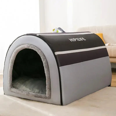 Portable House for Dogs | Paws Palace StoreShop the perfect warm & washable pet bed for your dog. Durable cotton, eco-friendly design, ideal for travel. Get your dog's new favorite spot! Free delivery£24.9