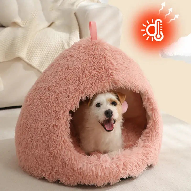 Cozy Plush Cat House & Dog Kennel