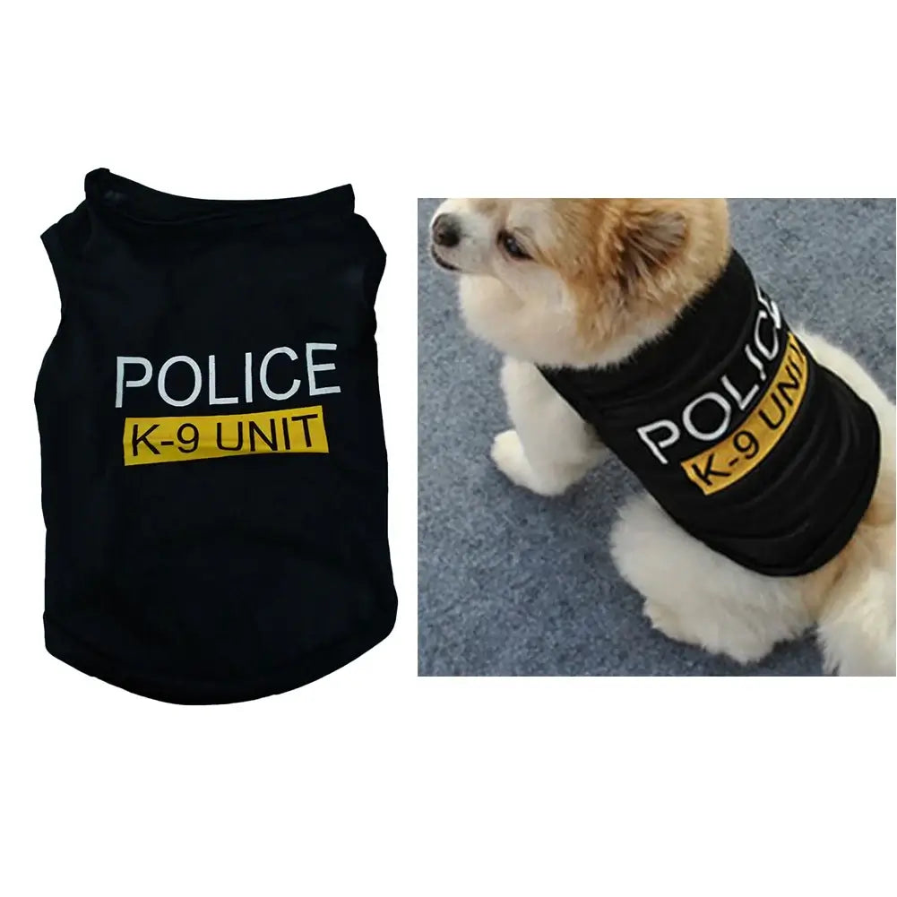 Summer Dog Vest for XS-L Pets - Black PolyesterShop summer-ready, soft polyester dog vests for XS to large sizes. Ideal for Chihuahuas to Pugs. Available in black, perfect for your pet's comfort and style.£1.9
