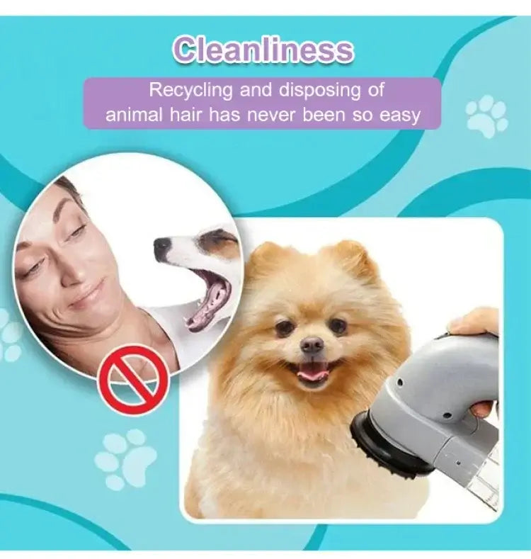 Dual Purpose Pet Vacuum Cleaner for Dogs and Cats