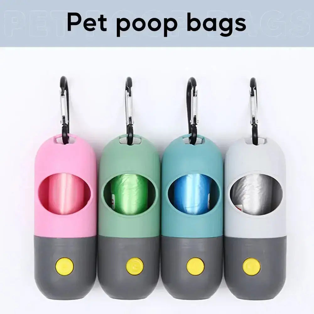 Poop Blinker LED Poop Bag Dispenser with Light - Keep It Clean