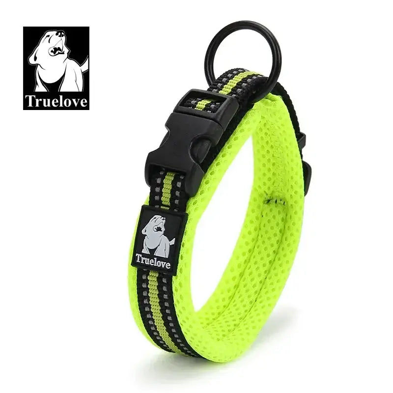 Truelove Adjustable Reflective Dog Collar for All Breeds