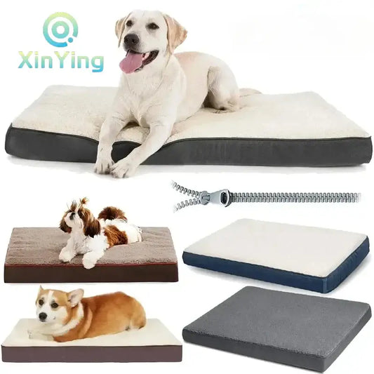 Big Pet Bed - Plush Memory Foam Dog Bed, Washable£36.9