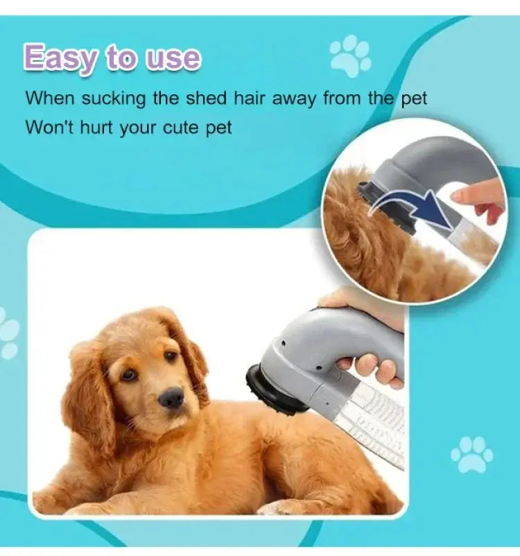 Dual Purpose Pet Vacuum Cleaner for Dogs and Cats