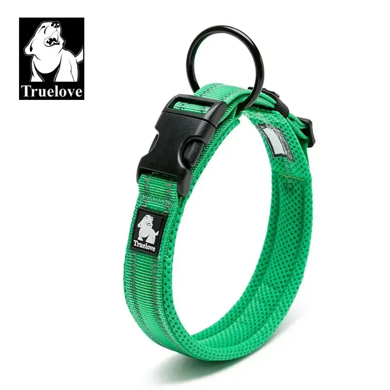 Truelove Adjustable Reflective Dog Collar for All Breeds