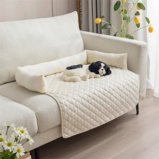 Luxury Velvet Dog Bed Sofa | Cozy Pet BlanketPamper your pet with our Velvet Dog Bed Sofa Blanket. Supreme comfort meets style for the ultimate pet luxury. Shop now for your furry friend's bliss.£32.9