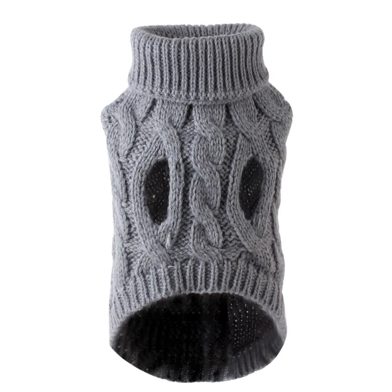 Small Dog Sweaters for Winter - Warm Pet Turtleneck#ComfortableDogClothing,#CozyPetWear,#DogApparel,#SmallDogSweater,#WarmDogSweater£10.9