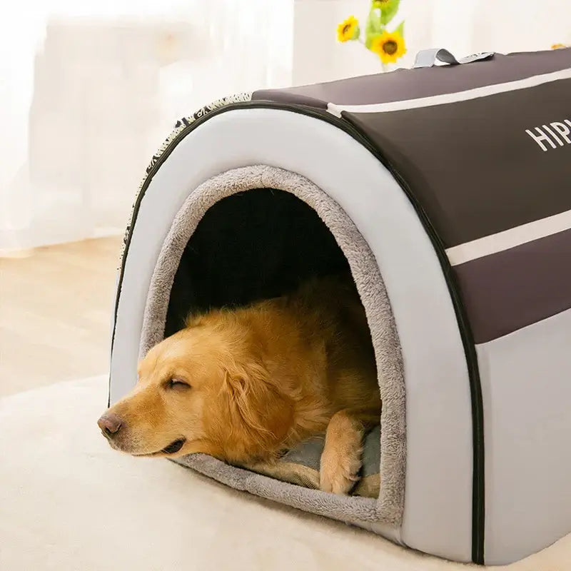 Portable House for Dogs | Paws Palace StoreShop the perfect warm & washable pet bed for your dog. Durable cotton, eco-friendly design, ideal for travel. Get your dog's new favorite spot! Free delivery£24.9