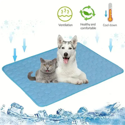 Extra Large Dog Cooling Mat - Summer Pet ComfortKeep your pets cool this summer with our Extra Large Dog Cooling Mat. Ideal for small to big dogs and durable for cats. Machine washable for easy care.£3.9