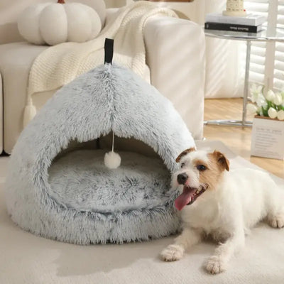 Cozy Plush Cat House & Dog Kennel