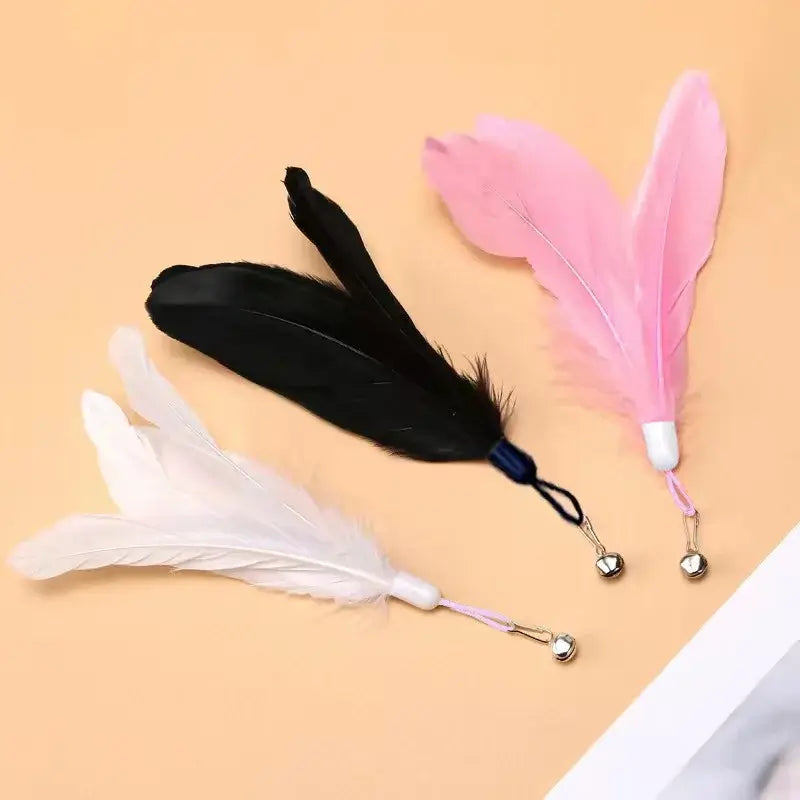 "Elevate Playtime with interactive Feather Wand Cat Toys"Keep your cat entertained for hours with our interactive feather wand toy set. Features a super suction cup for easy attachment . Free delivery£3.90#InteractivePlay,#InteractiveToy,#Lightweight,#Pet