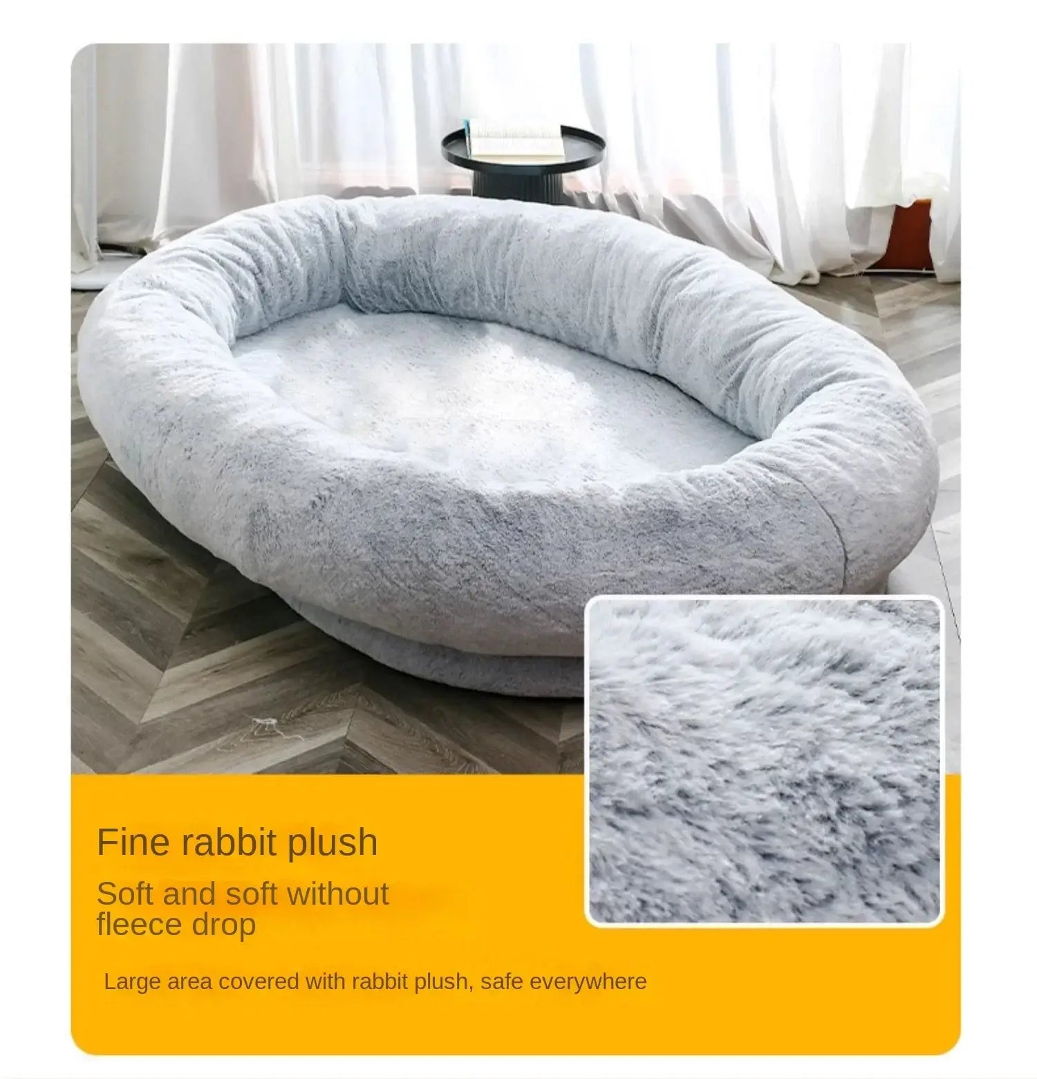 Foldable Totoro Sofa Bed—Dual Purpose for Home & Pets