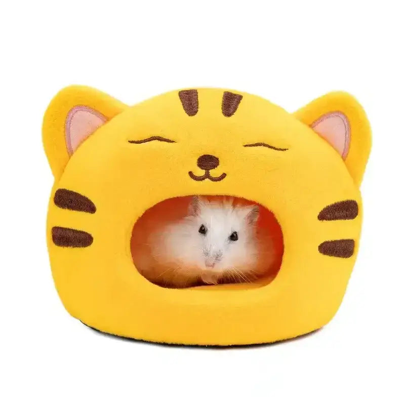 Pet House Guinea Pig Ferrets Hamsters Hedgehogs Rats Warm Hamster Cage Accessories Creative Mushroom Shape Small Animal House