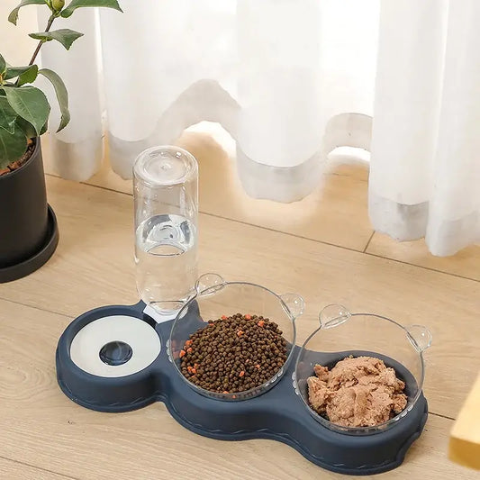 3-in-1 Pet Food & Water Dispenser | Hydrate & FeedElevate pet care with our 3-in-1 Pet Food Bowl & Auto Water Dispenser. Stylish, convenient, and ensuring your pet stays hydrated and fed | Free delivery£11.9