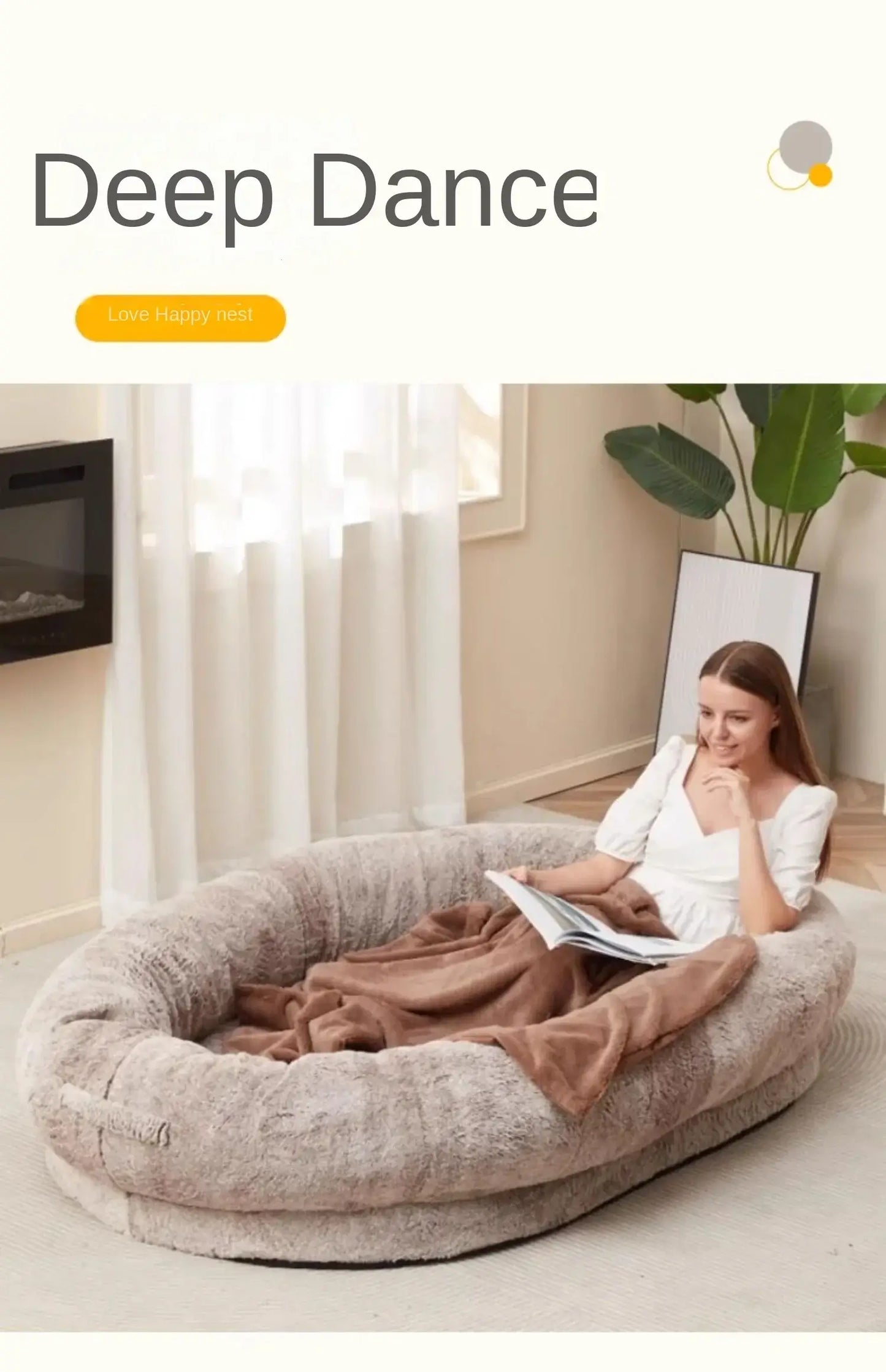 Foldable Totoro Sofa Bed—Dual Purpose for Home & Pets