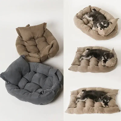 Luxury Dog Sofa Bed | Paws PalacePamper your pet with Paws Palace's Dog Sofa Pet Bed. Ultimate luxury, comfort, and support for your pup's rest & relaxation, shop now! Buy it from only £26.00£26.9#DogSofa #PetBed #KennelMat #SoftPuppyBeds #CatHouse #WarmP